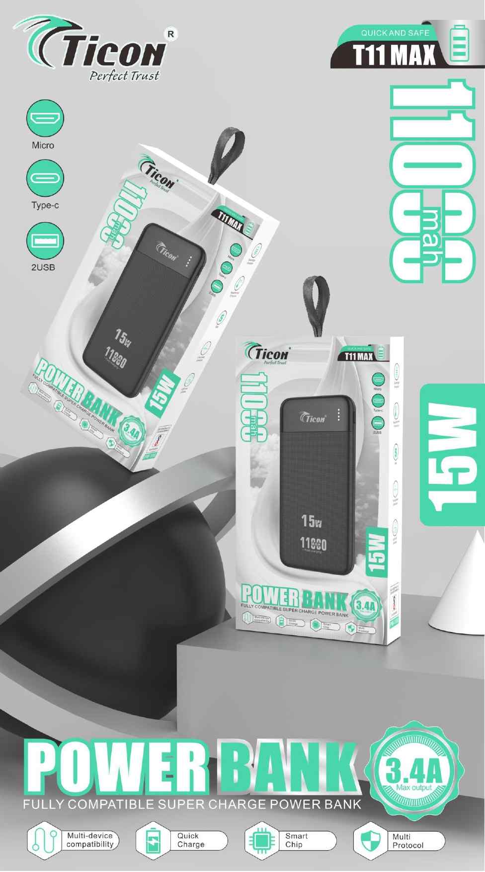 Pocket Size Power Bank