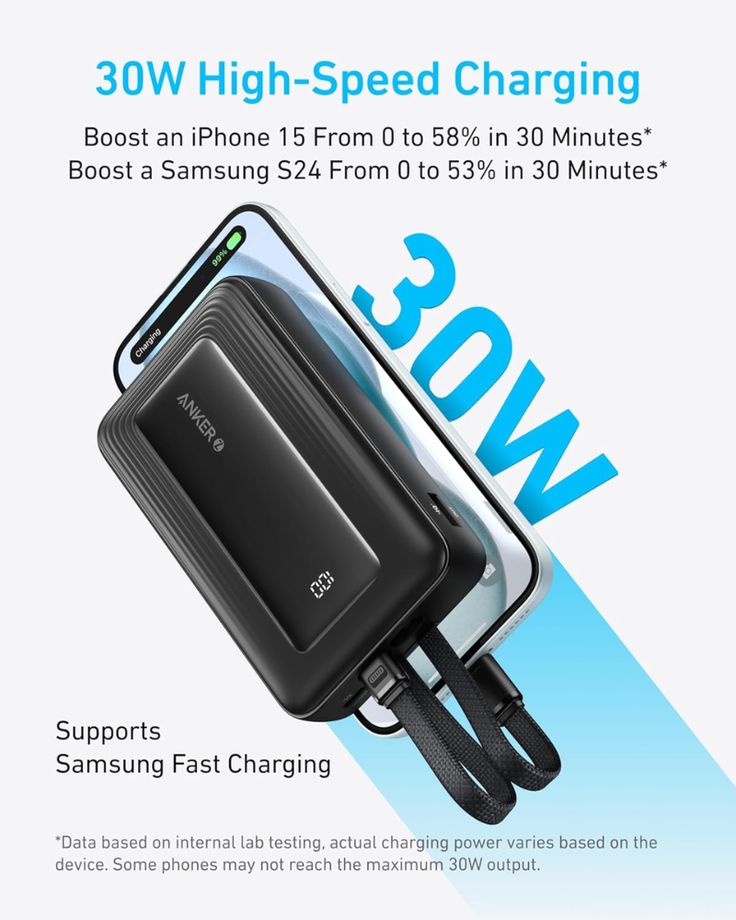 30W PD Power Bank